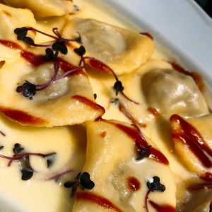 raviolis de rabo de toro