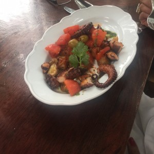 pulpo a la parrilla