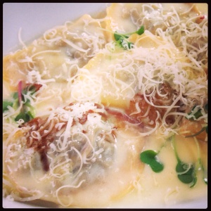 Ravioli de Rabo de Toro