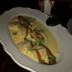 Raviolis rabo de toro