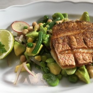 Pescado crocante