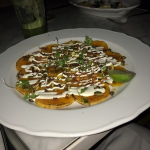 Carpaccio de ahuyama