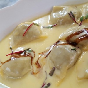 Ravioli de rabo de toro