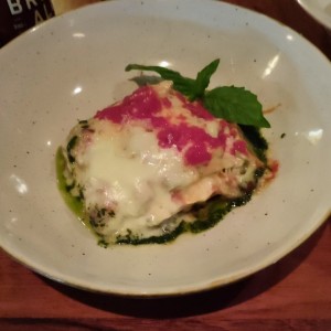 lasagna de alcachofa
