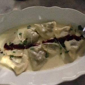 Raviolis de rabo de toro