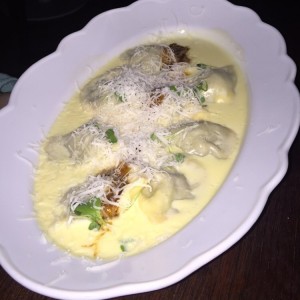raviolis de rabo de toro