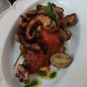 parrillada de pulpo