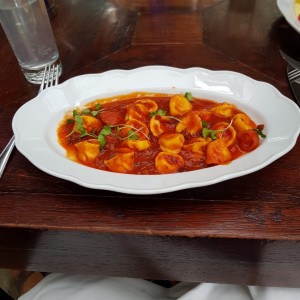 ravioles amatricciana