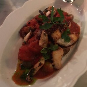 Pulpo parrilla