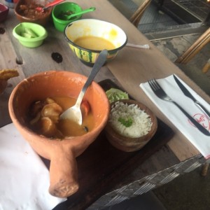 casuela de mariscos