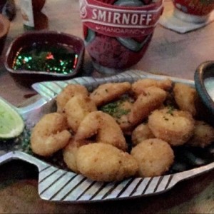 camarones apanados
