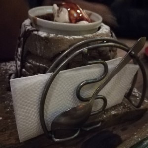 volcan de chocolate