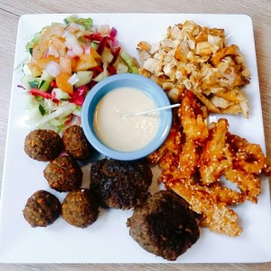 plato mixto arabe