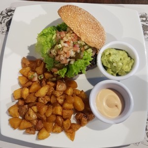hamburguesa entre cuates