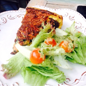 Quiche de salmon
