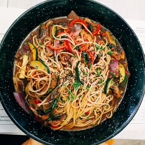 pasta de vegetales