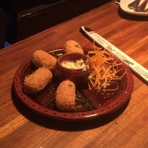 Croquetas de cangrejo