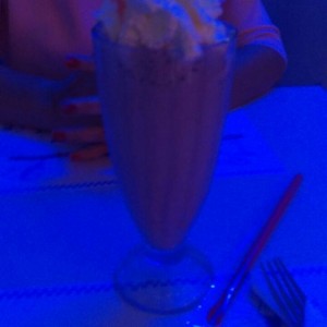 cookies and cream milkshake