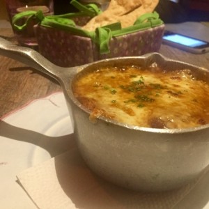 sopa de cebolla