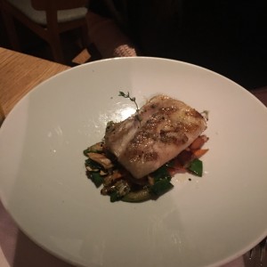 Pescado al carbon 