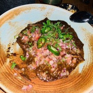Nachos de Cordero Estofado
