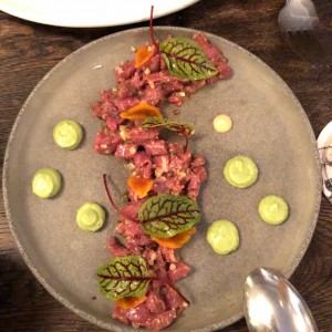 tartar de lomo madurado