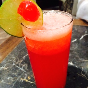 Deliciosa Limonada cerezada.