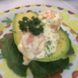 Entradas - Aguacate con Camarones