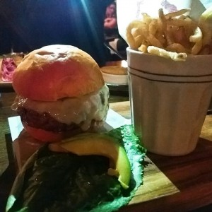 hamburguesa ugly american