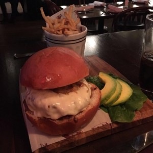 the ugly amerocan burger!!