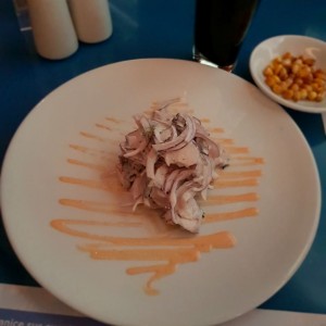 Entradas - Pulpo al Olivo
