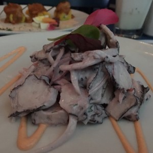 Entradas - Pulpo al Olivo