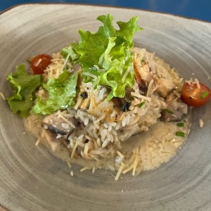 Arroz cremoso de marisco
