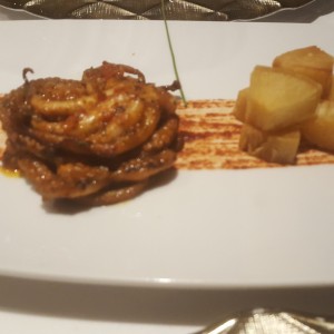 pulpitos al chimichurri