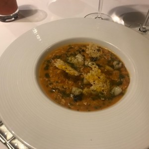 risotto de jaiba