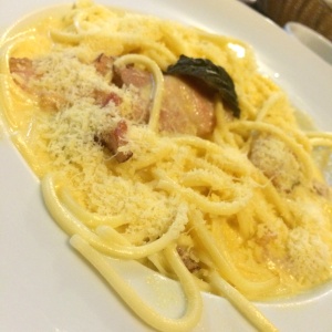 Pasta carbonara