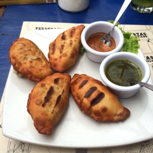 Empanadas a la parrilla