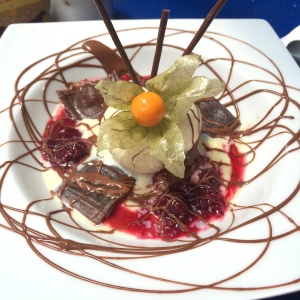 Ravioli de chocolate