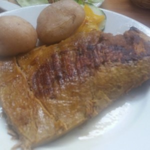 Sobrebarriga asada.