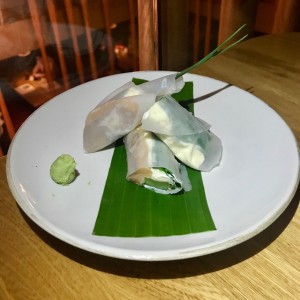 rollos de papel de arroz