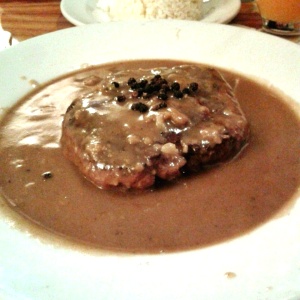 Steak pimienta