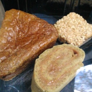 Torta de zanahoria, brownie sincero y brazo de reina 