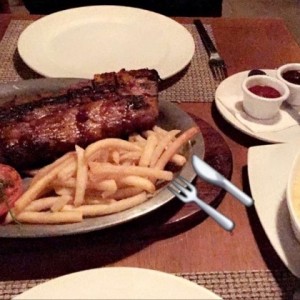 costillas para dos