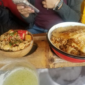 Cangrejo y Pollo