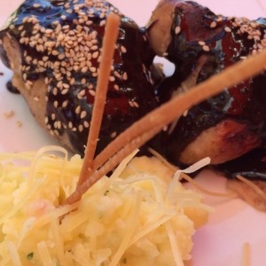 Pollo al chocolate