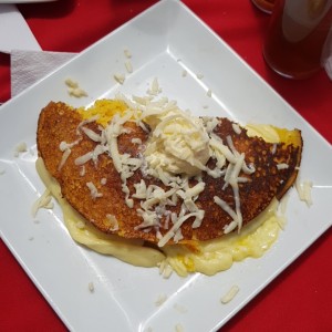 cachapa con queso paisa