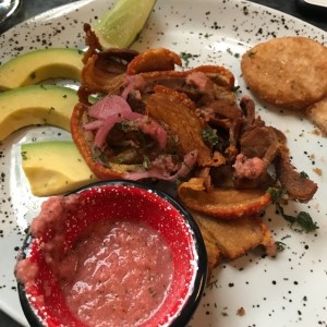ceviche de chicharron