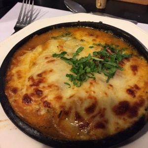 Canelones de ricotta y espinaca