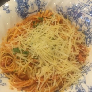 Spaguetti Amatriciana