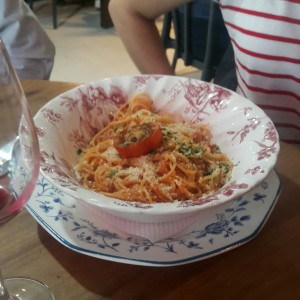 pasta con vegetales